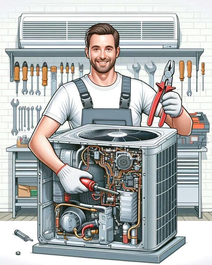 Professional AC Technician